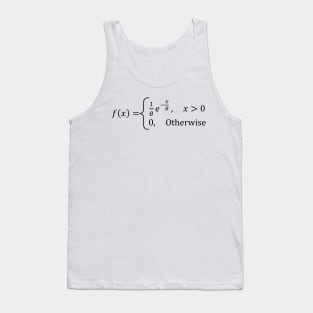 Exponential Distribution Tank Top